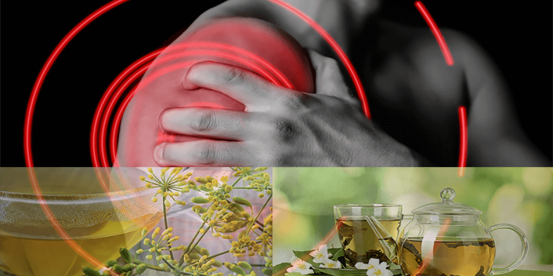 Chá para dor muscular