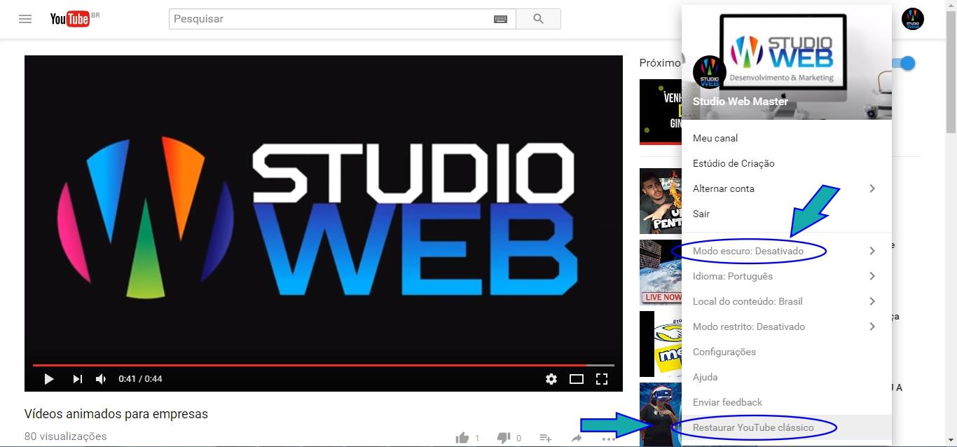 Youtube de Cara Nova!