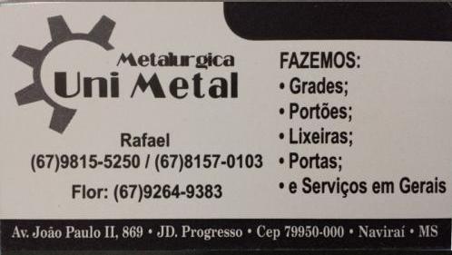 Metalúrgica Uni Metal Metalúrgica Uni Metal